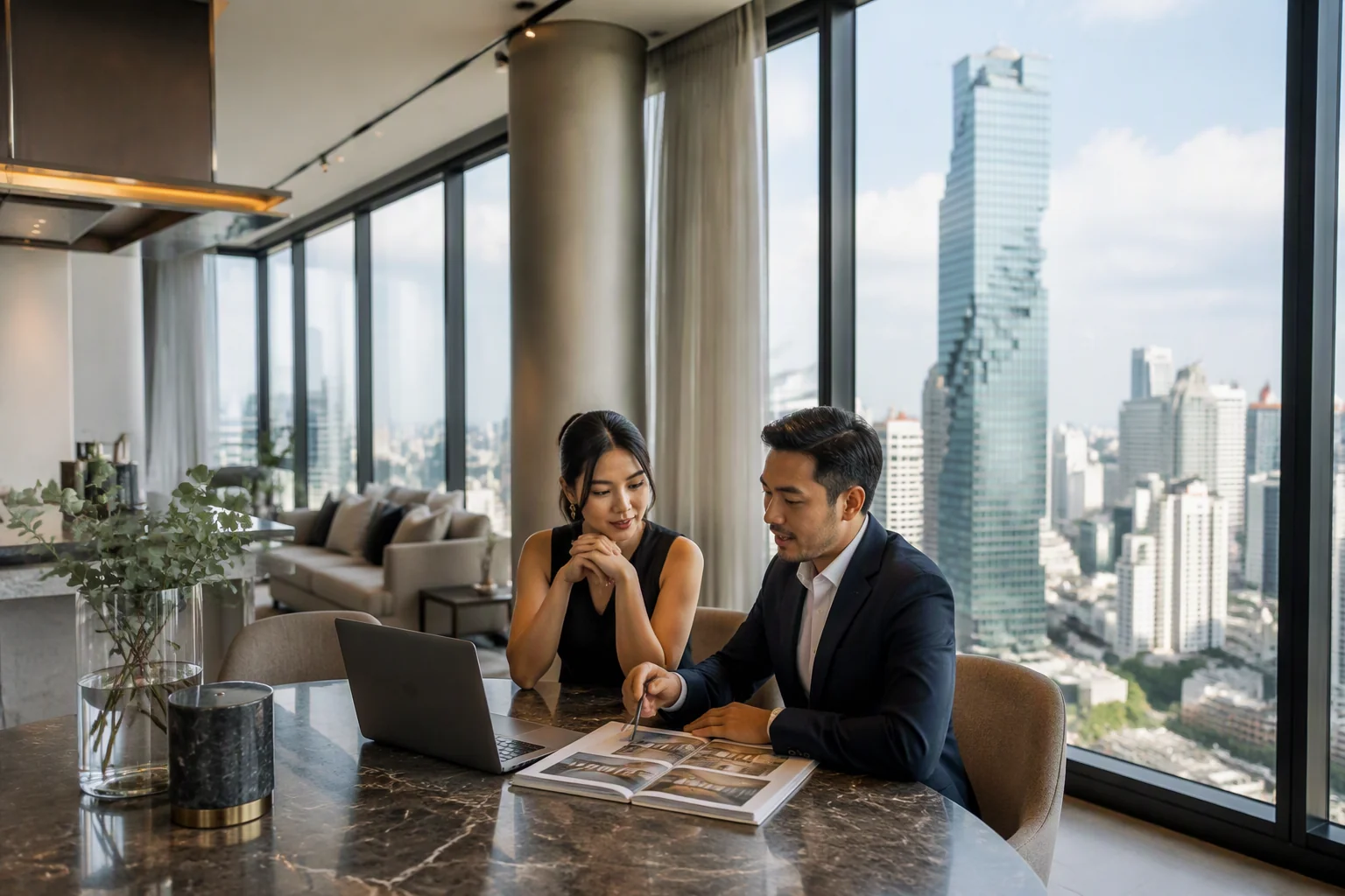 Bangkok condominium building